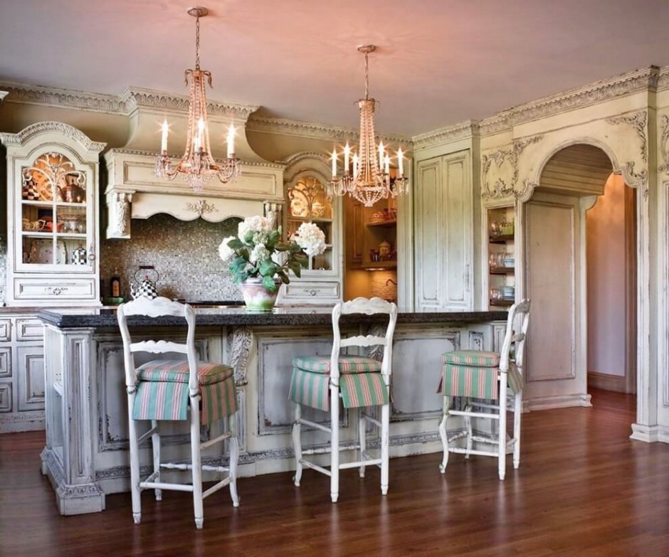 Кухня в стиле шебби Шик