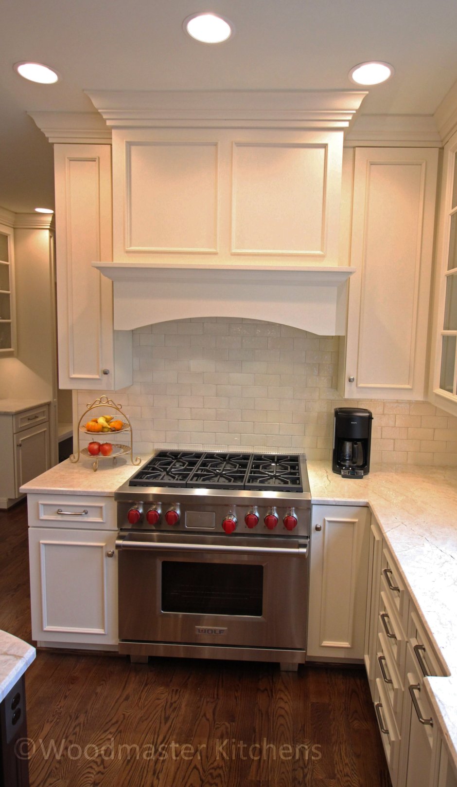 Шкаф над плитой без вытяжки