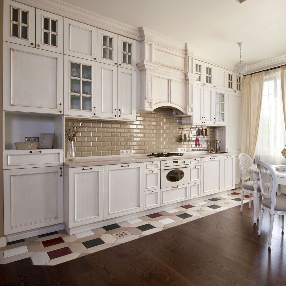 Кухня Прованс белая
