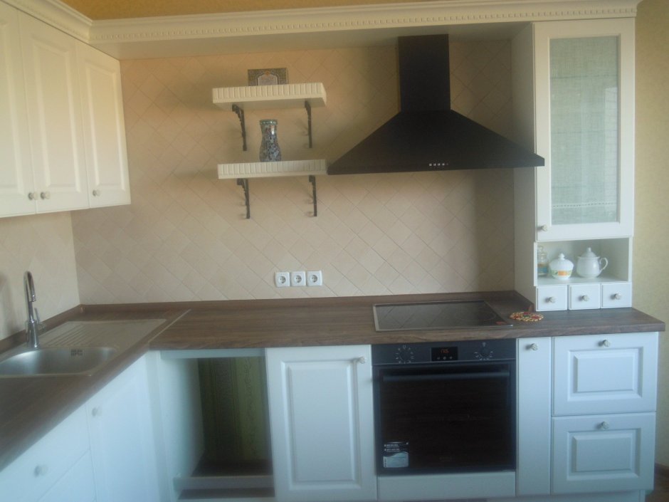 Кухни без вытяжки планировка