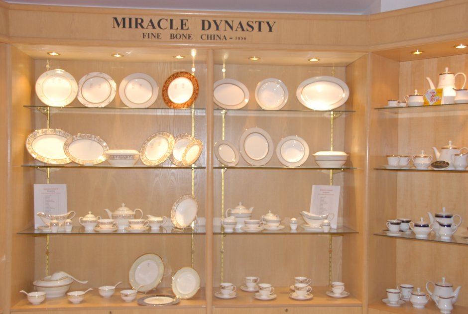 Выкладка посуды