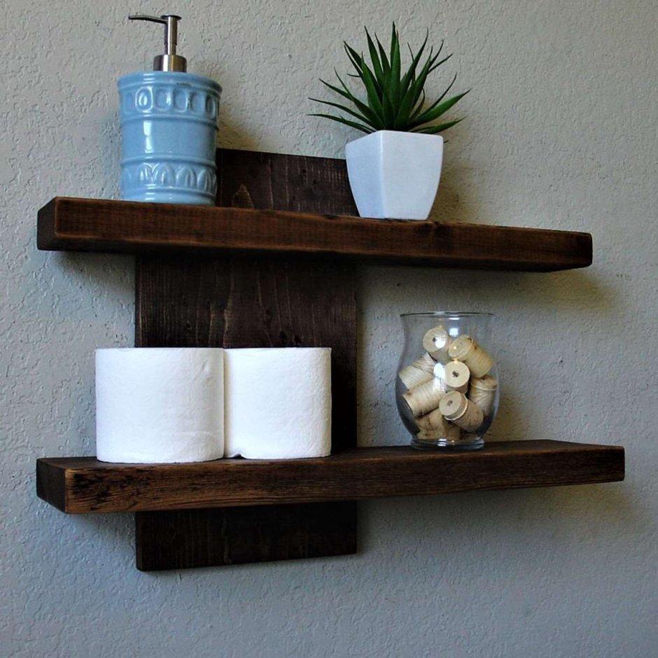 Полки в ванную комнату