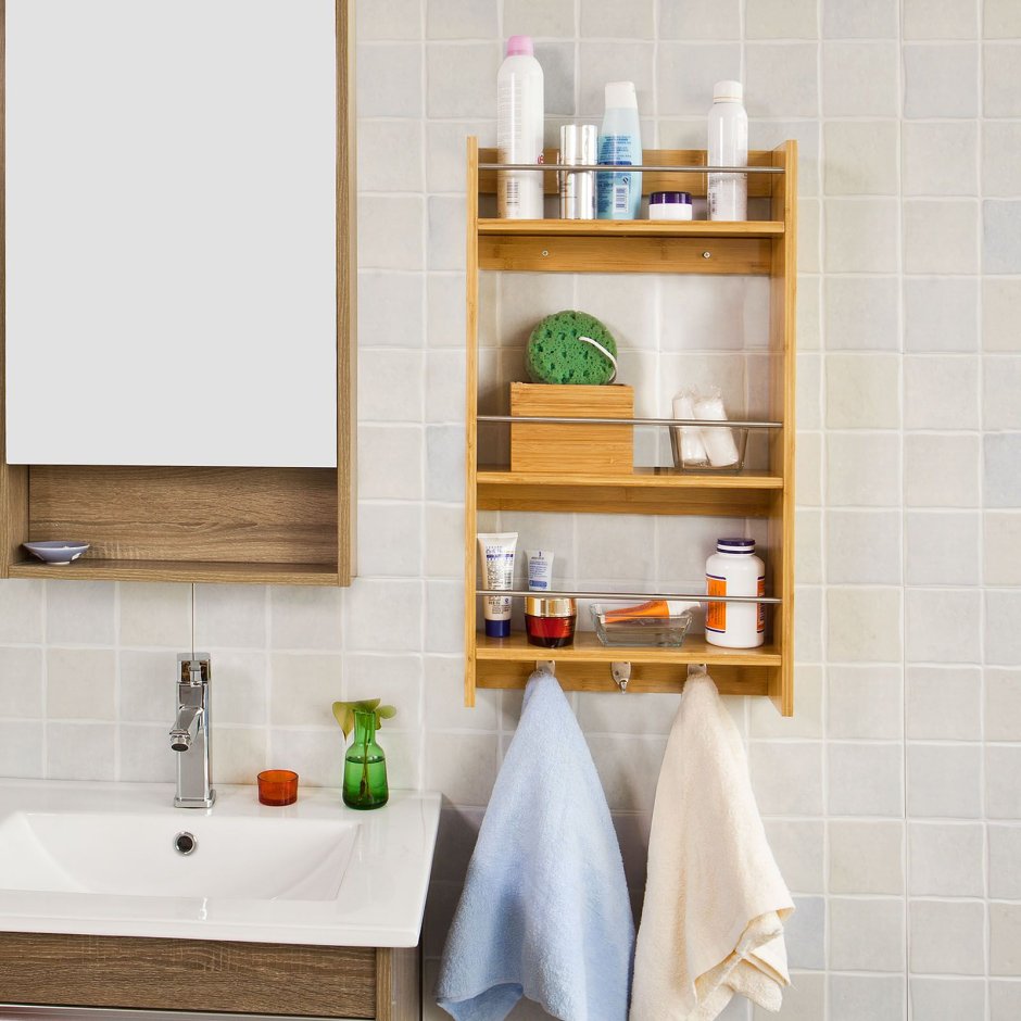 Полка в туалет настенная