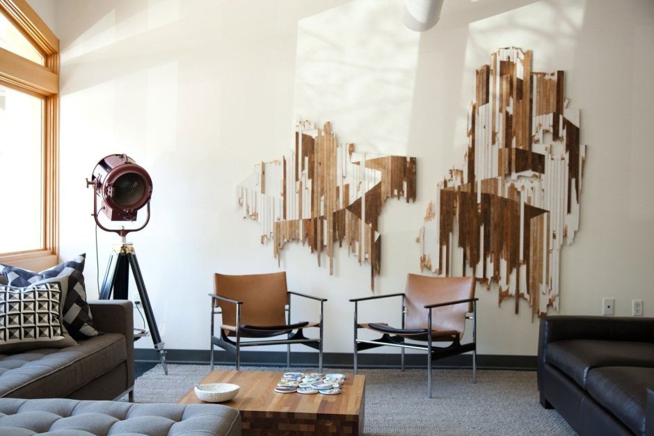 Фотоколлаж на стену в комнату