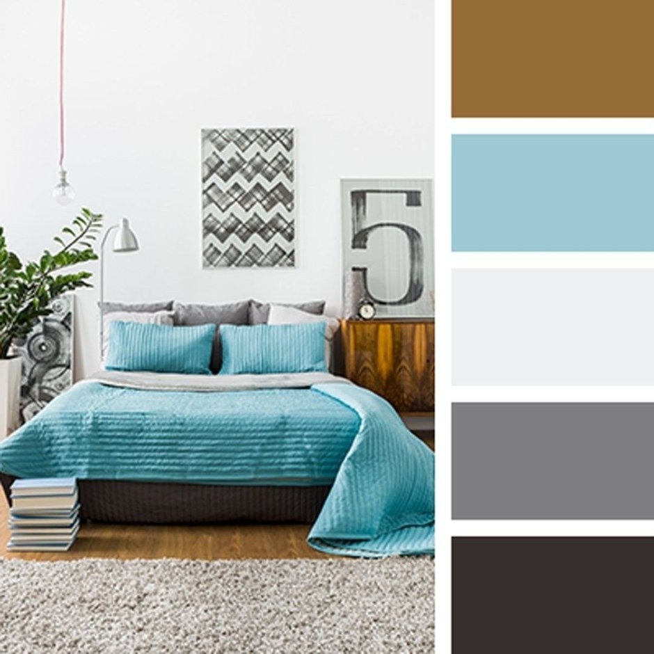 Цветовые сочетания в интерьере