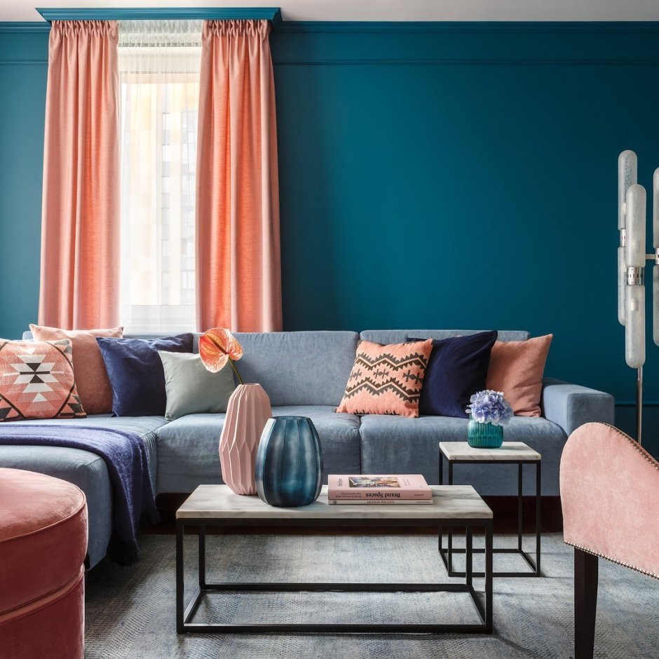 Цветовые сочетания в интерьере