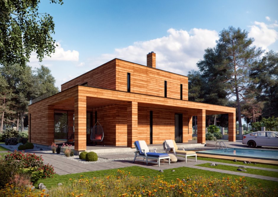 До с плоской кровлей и. ерассой