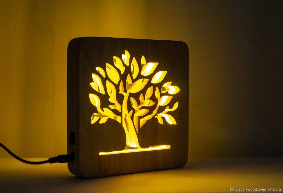 Ночник дерево