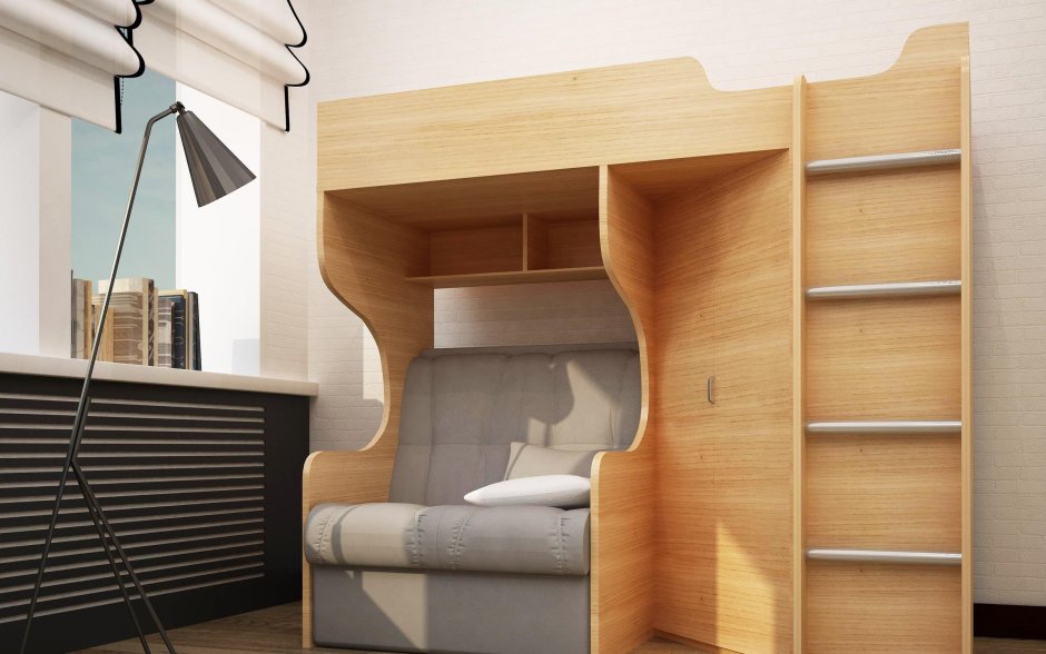 Необычные кровати для подростков