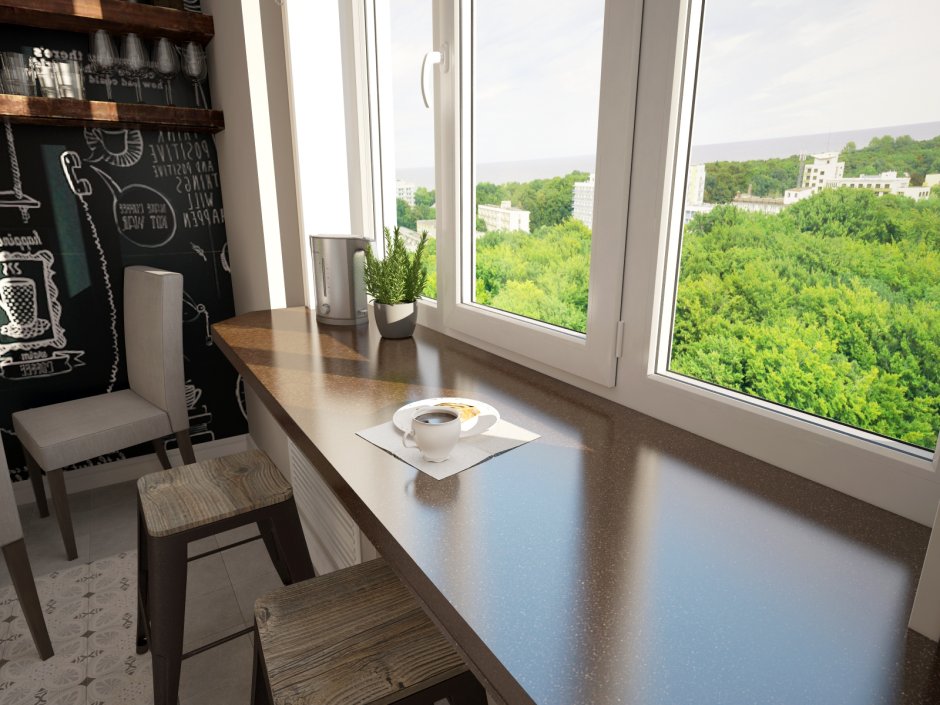 Подоконник диван