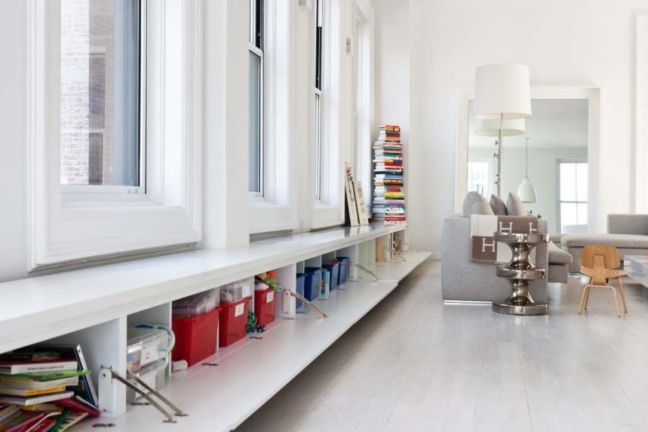 Стильные подоконники в интерьере