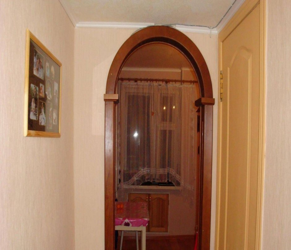 Обклеить арку