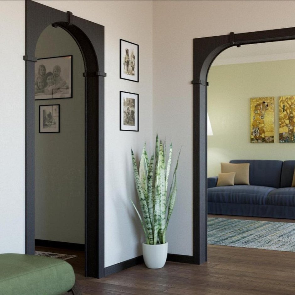 Отделка дверного проема