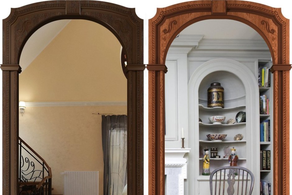 Арочный проем на кухню