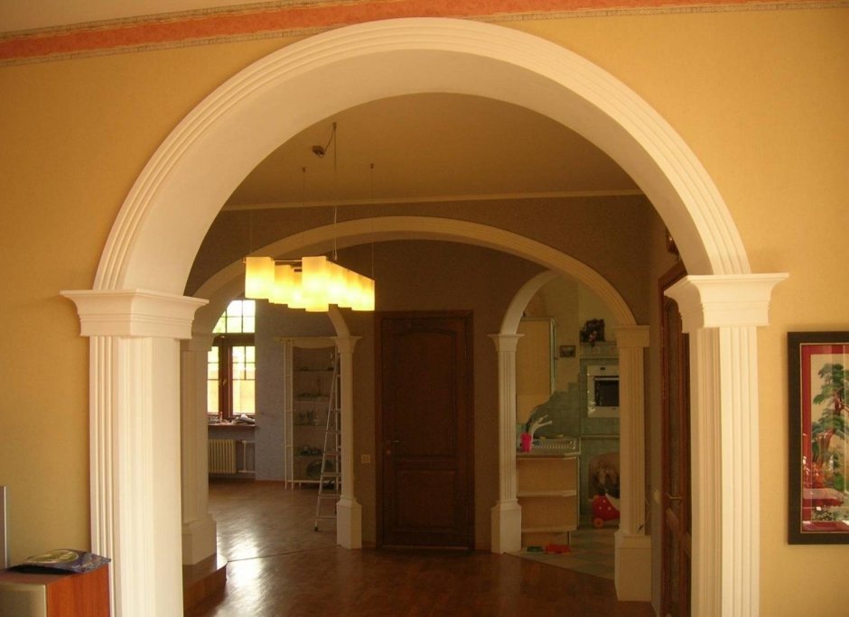 Красивая арка на кухню