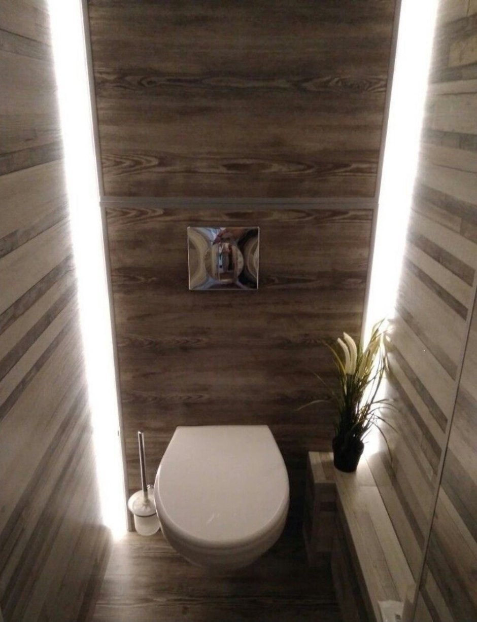 Туалет из поддонов