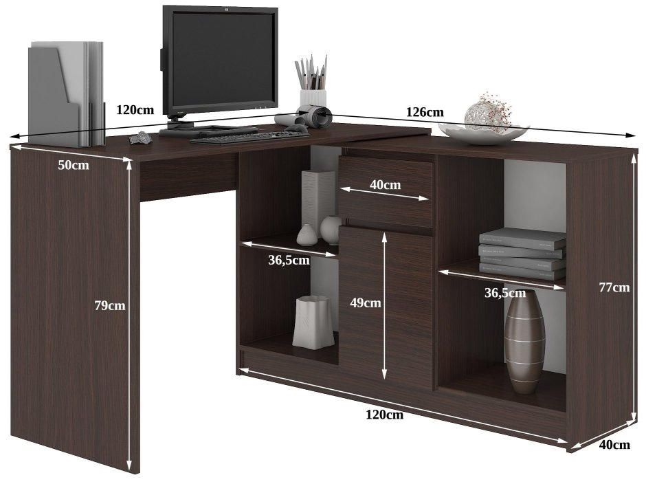 Стол письменный- комод Matt 40220w