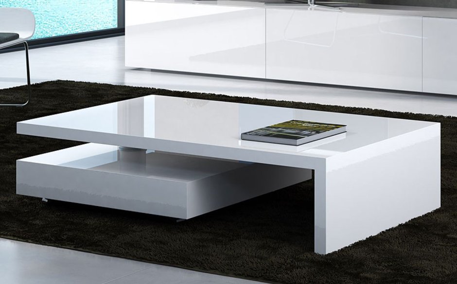 Деревянный журнальный стол Mesa de Centro