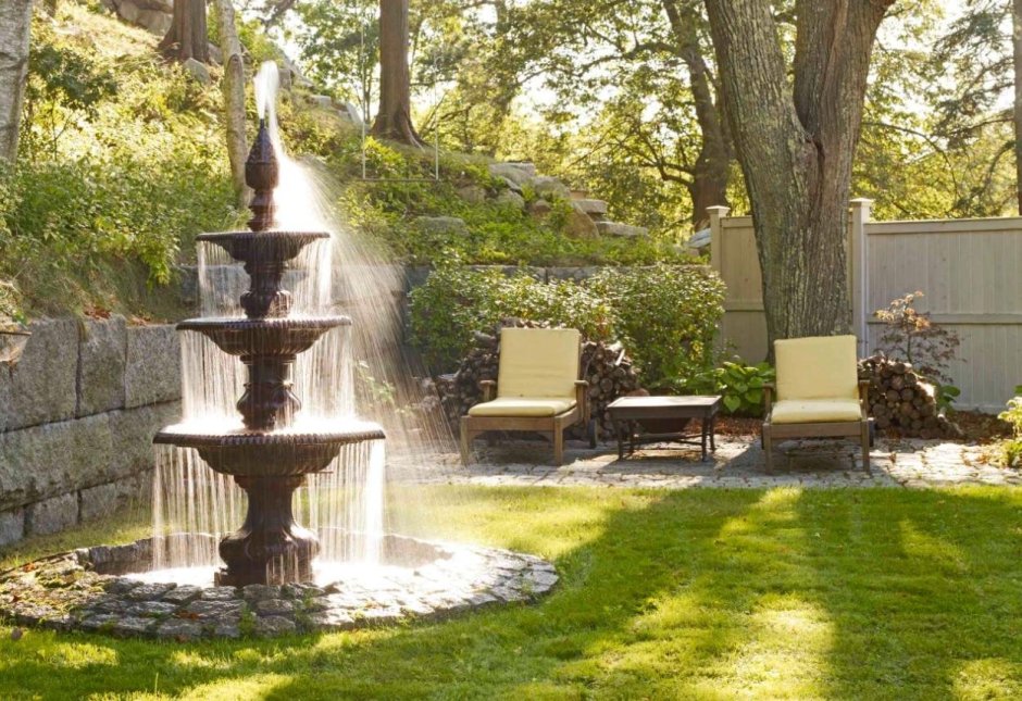 Фонтан для дачи