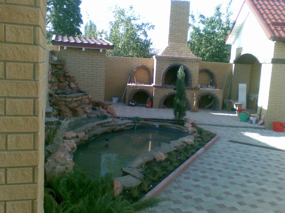 Декоративный Родник во дворе