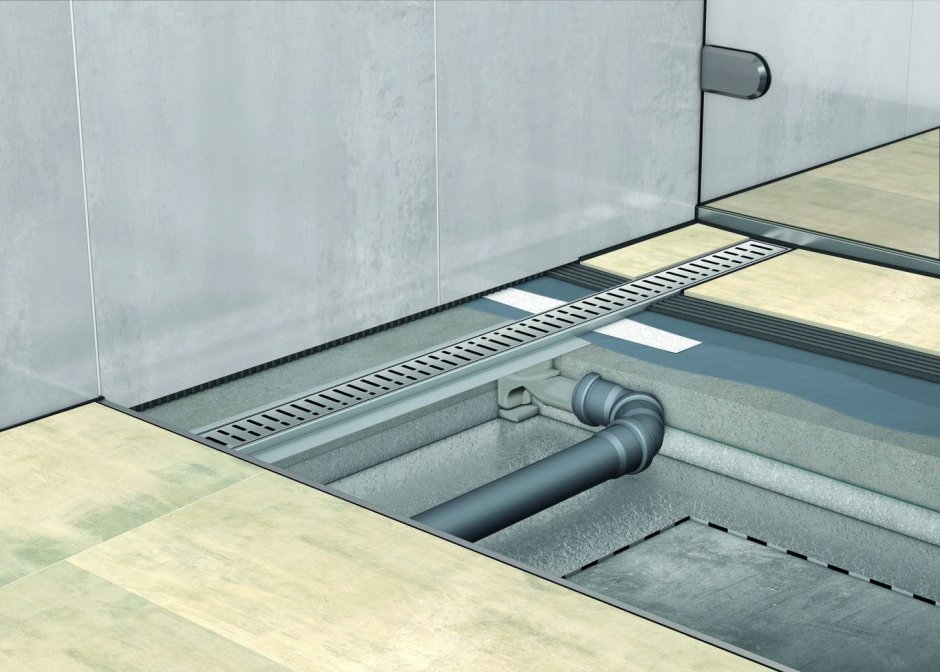 Примыкание трапа Viega