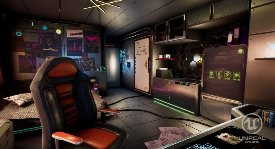 Киберпанк 2077 комната ви