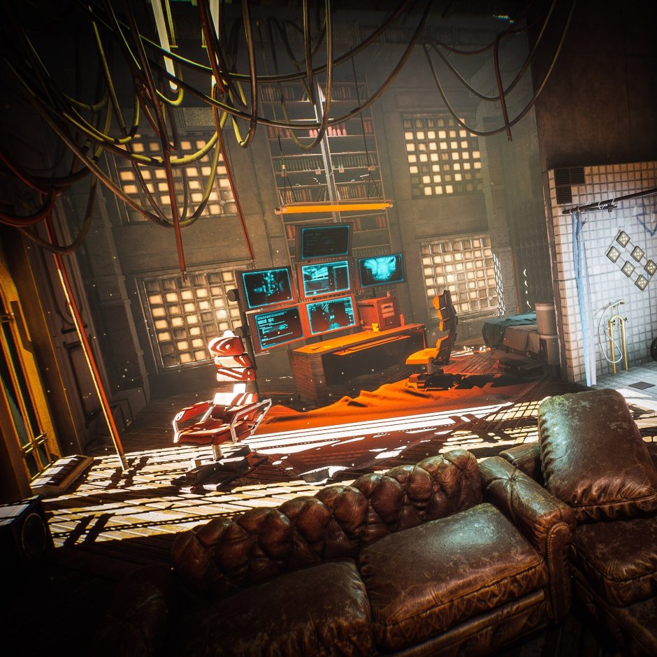 Cyberpunk 2077 интерьеры
