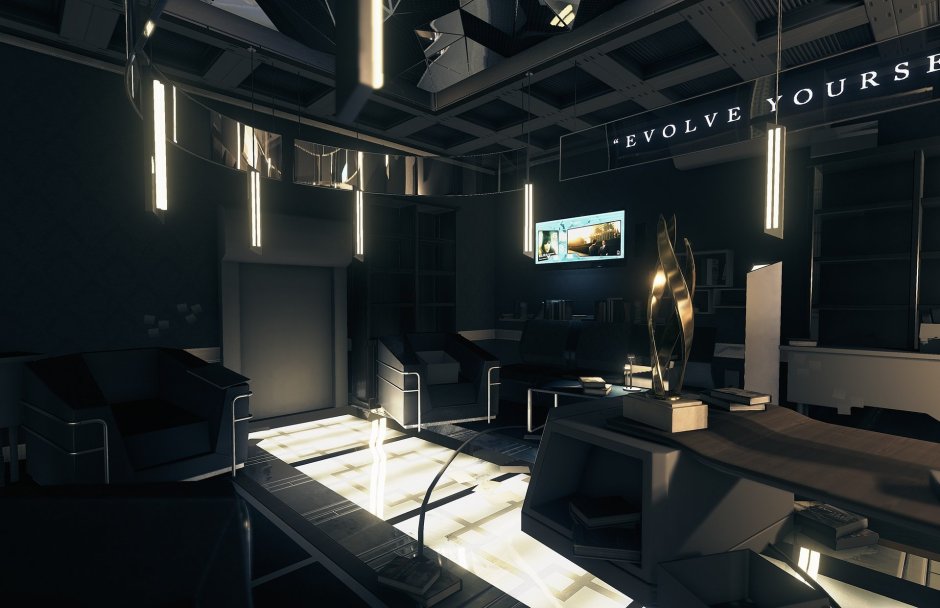 Deus ex стилистика