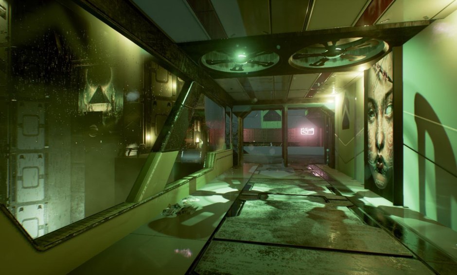 Киберпанк 2077 внутри зданий