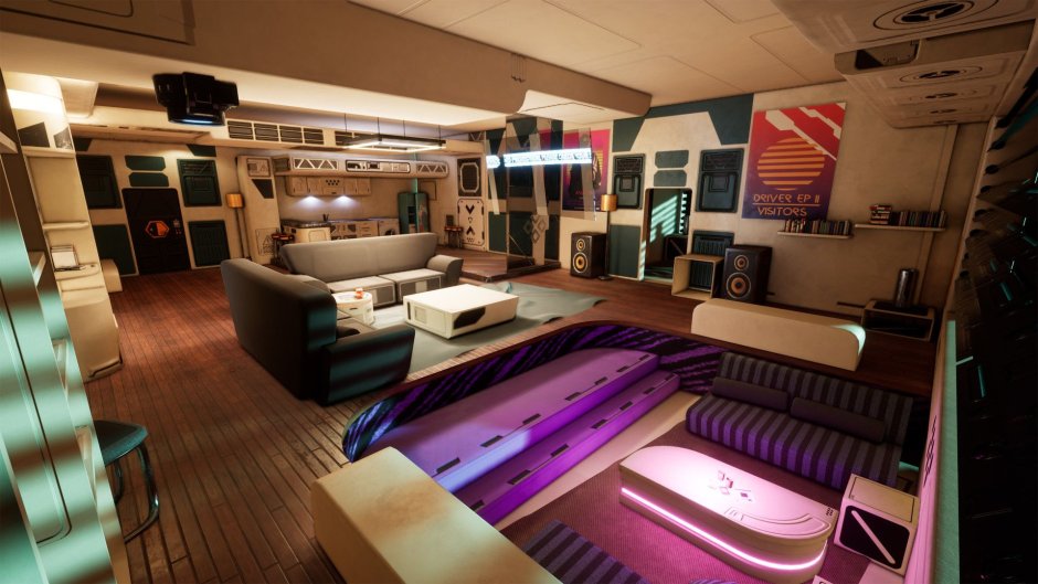 Гостиница киберпанк