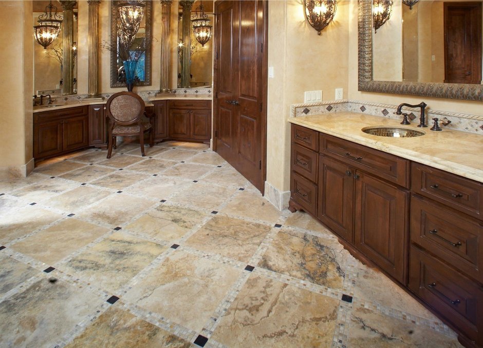 Кухонный остров бежевый