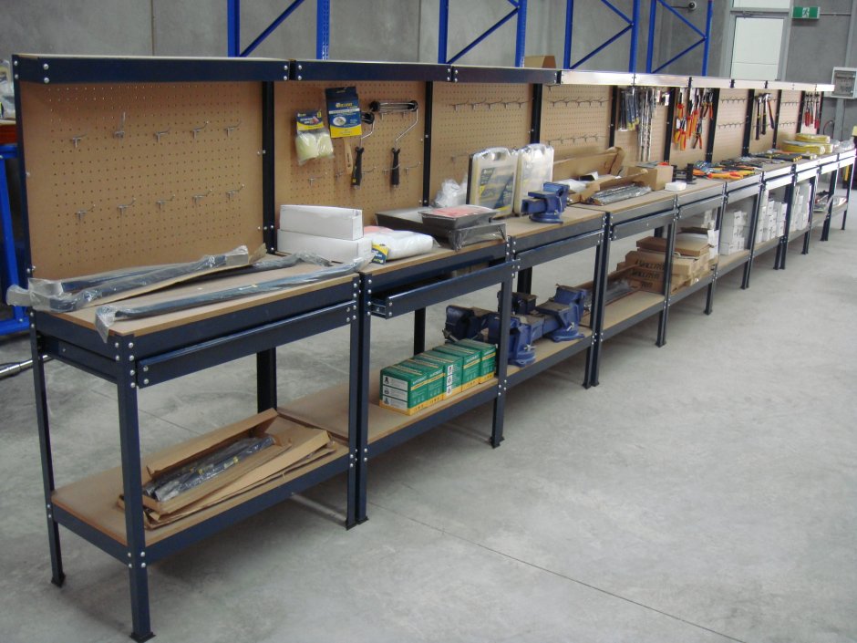 Столы для упаковочного цеха