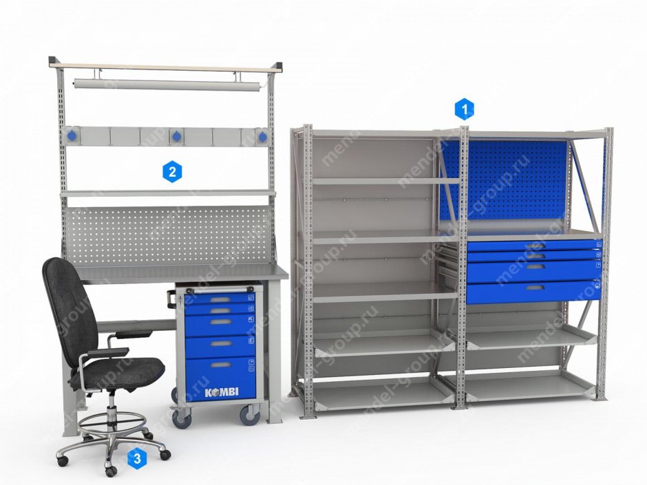 Рабочее место галтовщика