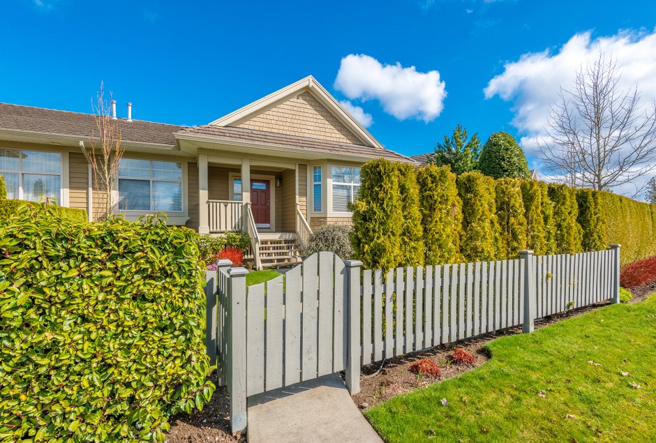 Палисадник из живой изгороди