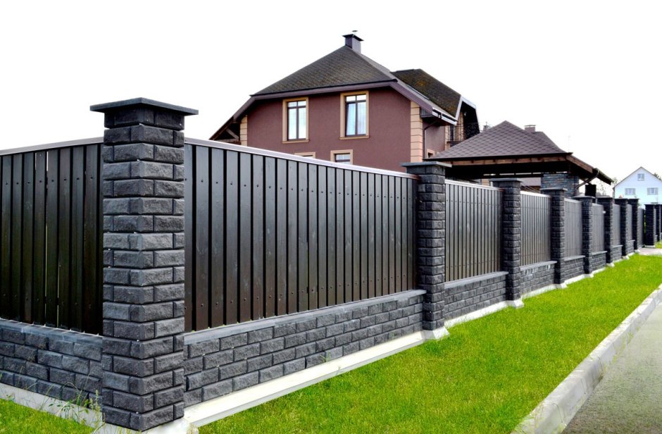 Красивый забор