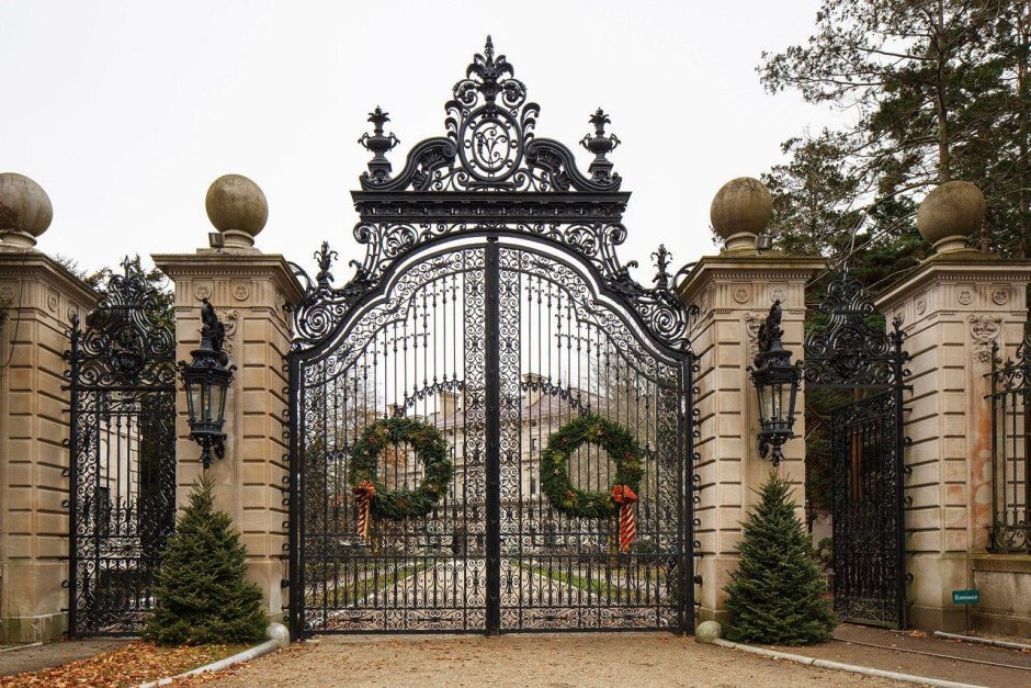 Ворота ограды Останкинский усадьба