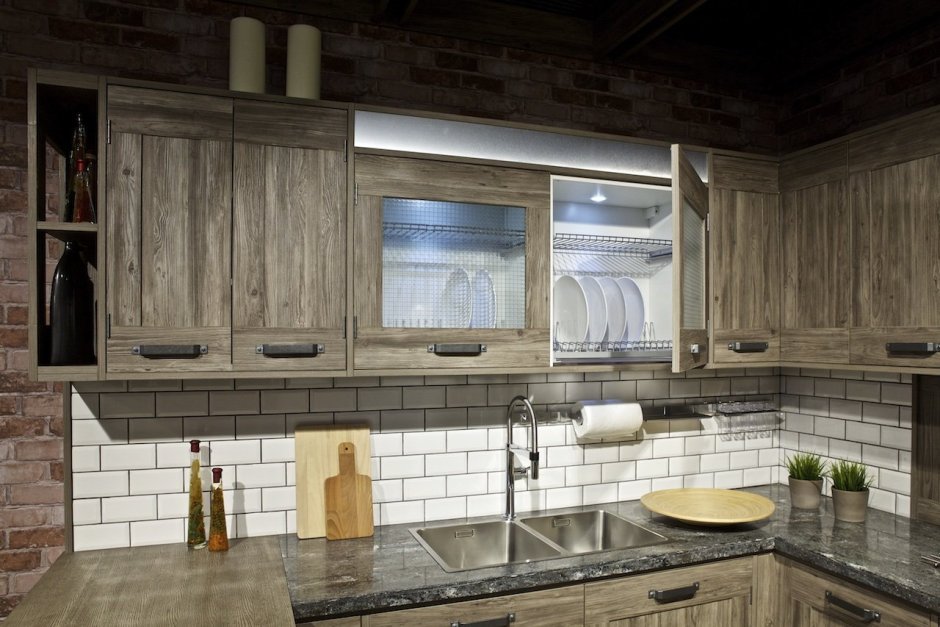 Фасады для кухни из ламината