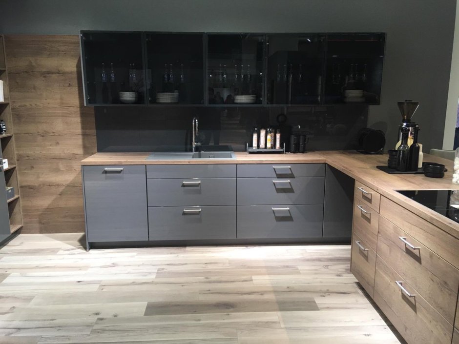 Кухня Леруа Мерлен лофт бетон