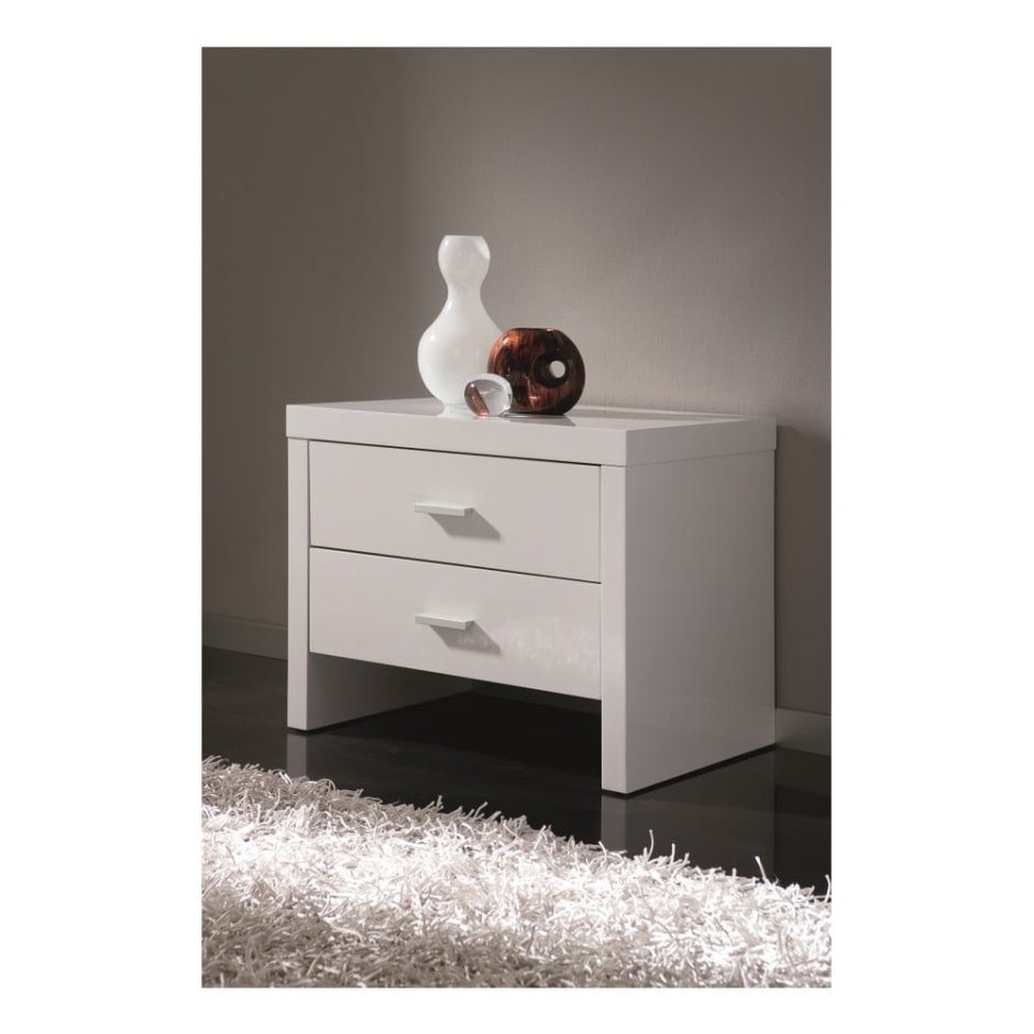 Тумба прикроватная Dupen м-110 белая