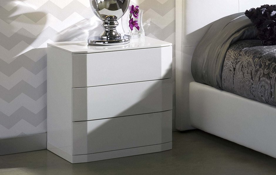 Тумба прикроватная Dupen м-110 белая