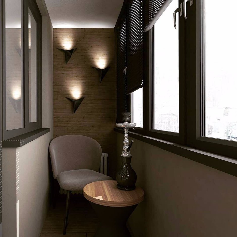 Балкон лофт 3м