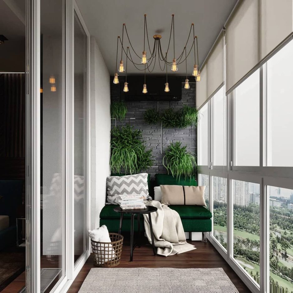 Уютный балкон