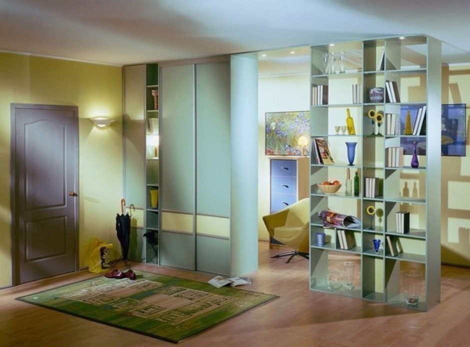 Шкаф перегородка для разделения комнаты