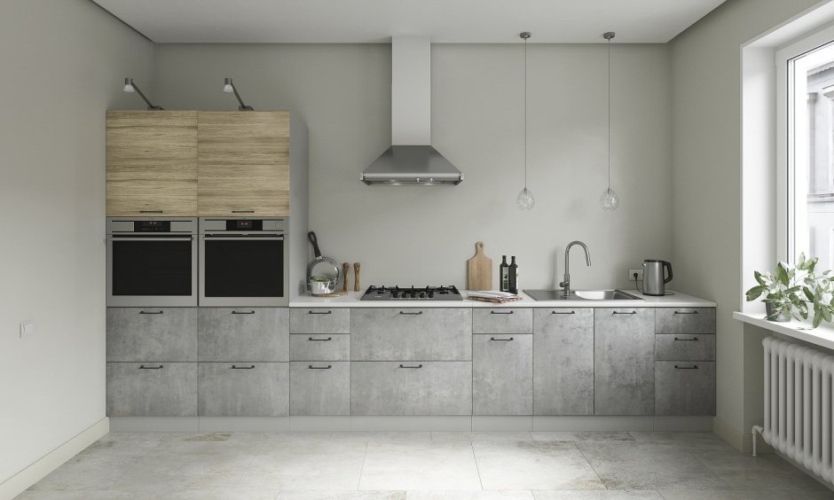 Модульная кухня лофт ДСВ