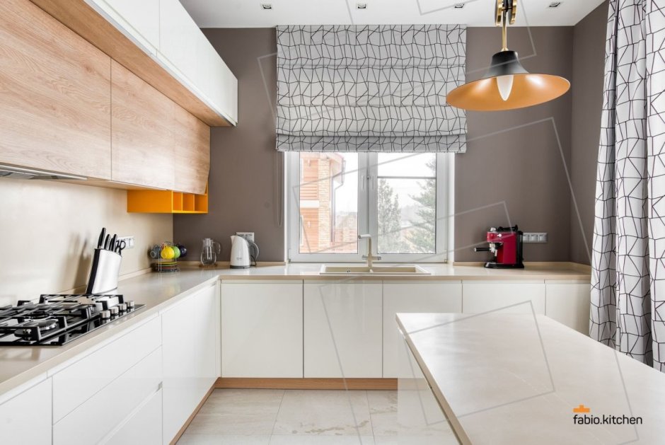 Кухня Эггер бетон Чикаго темный