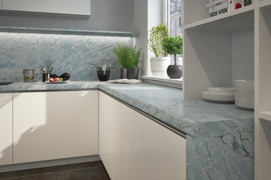 Фасад Egger серый камень