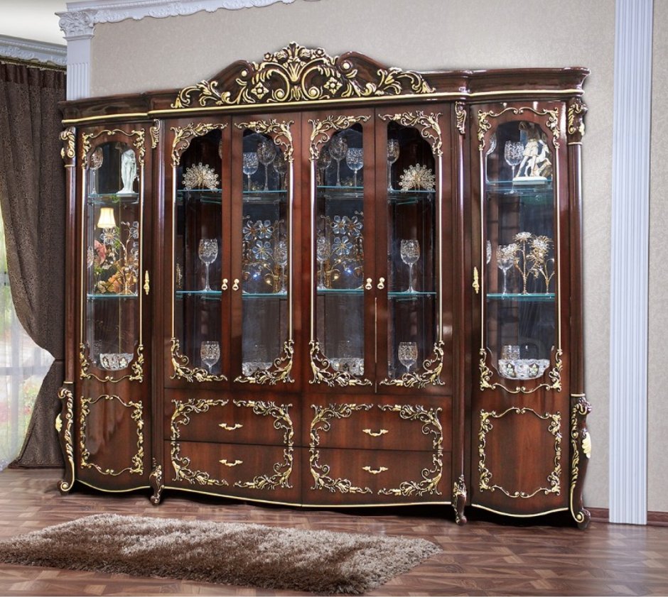 Угловая витрина Венеция Арида