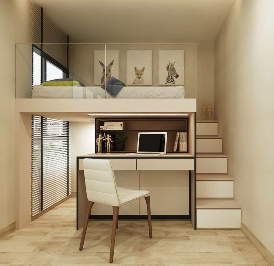 Антресоли в ванной