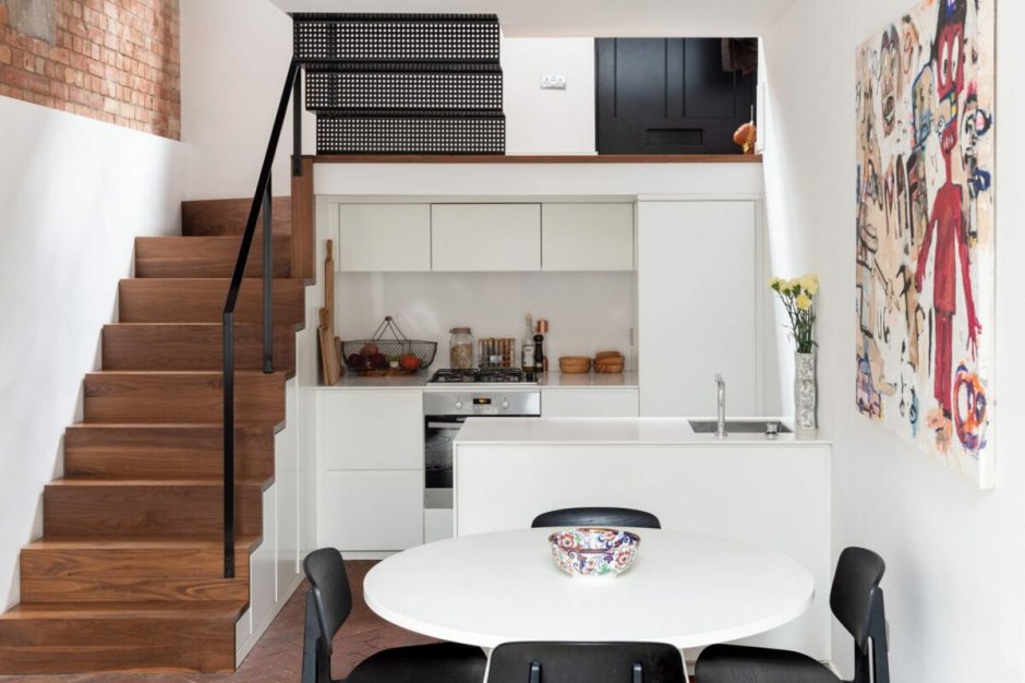 Двухуровневая студия 24м2