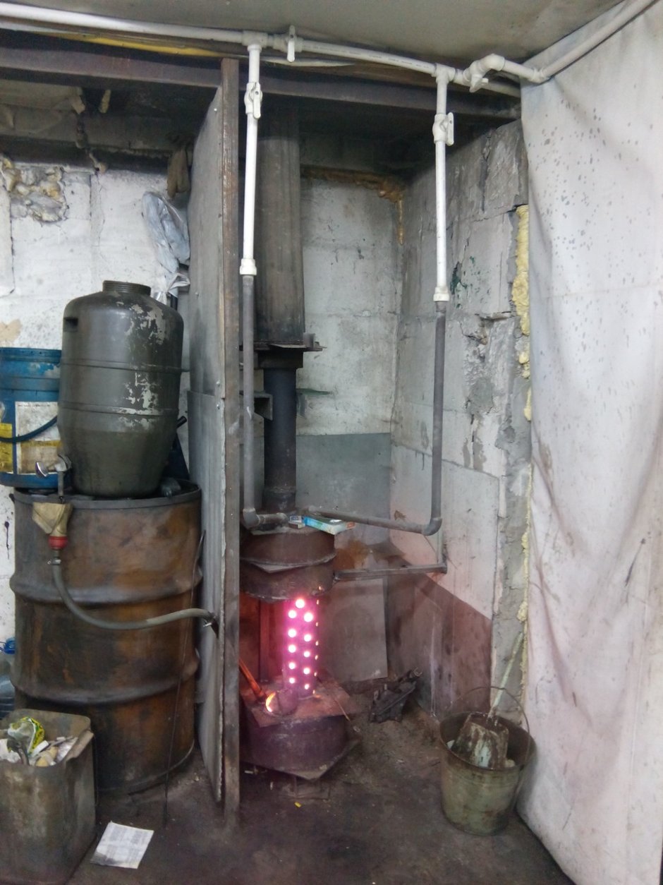 Солярочная печь капельного типа